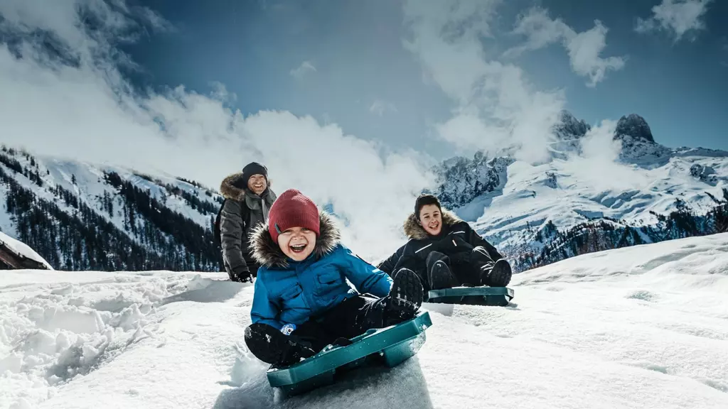 Snow Sledge Competition
