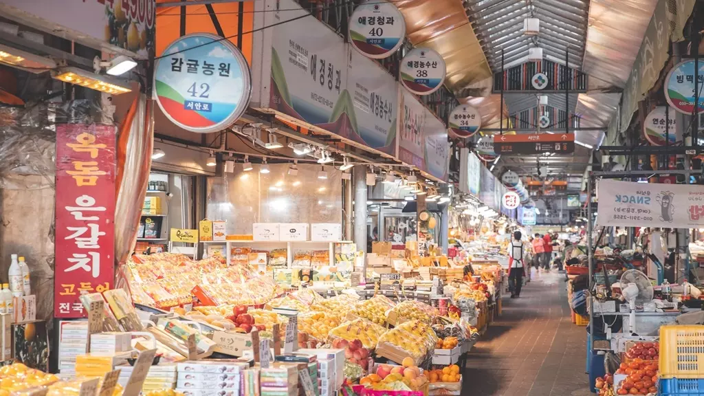 Dongmun Night Market Korea