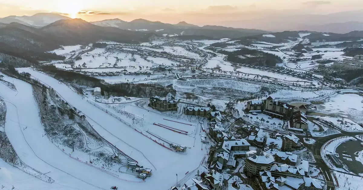 8D Korea Winter Ski Experience